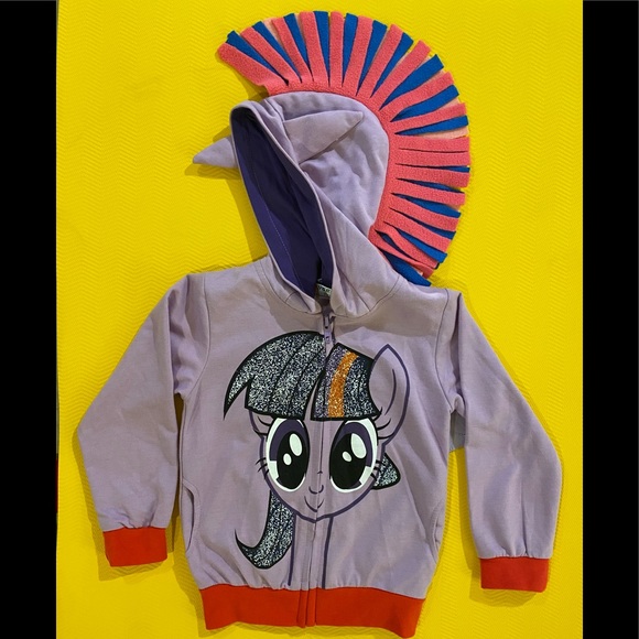 NWT Purple My Little Pony Hoodie - Picture 6 of 7